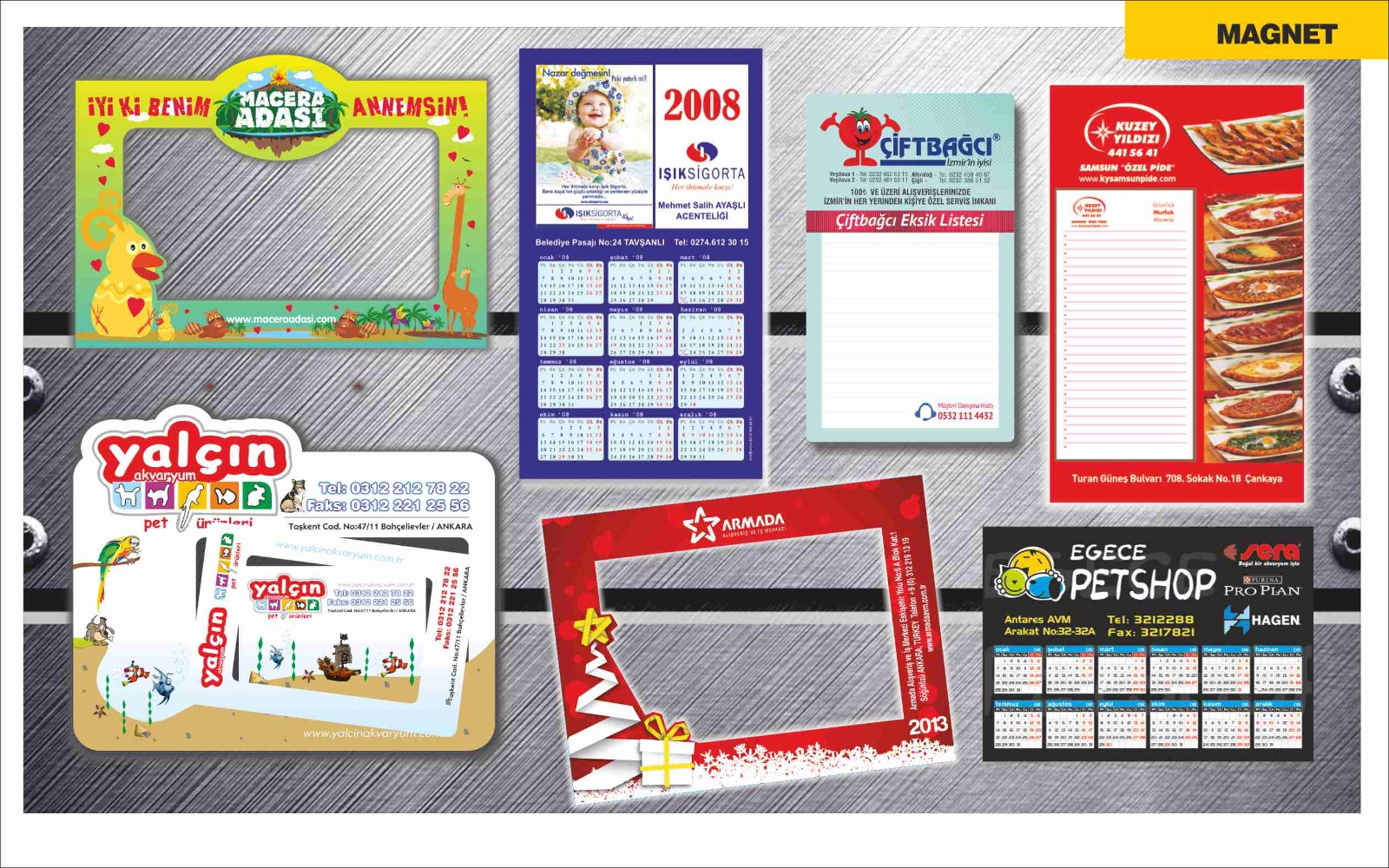 resimli magnet, çerçeveli magnet, fotoğraflı mıknatıs baskı