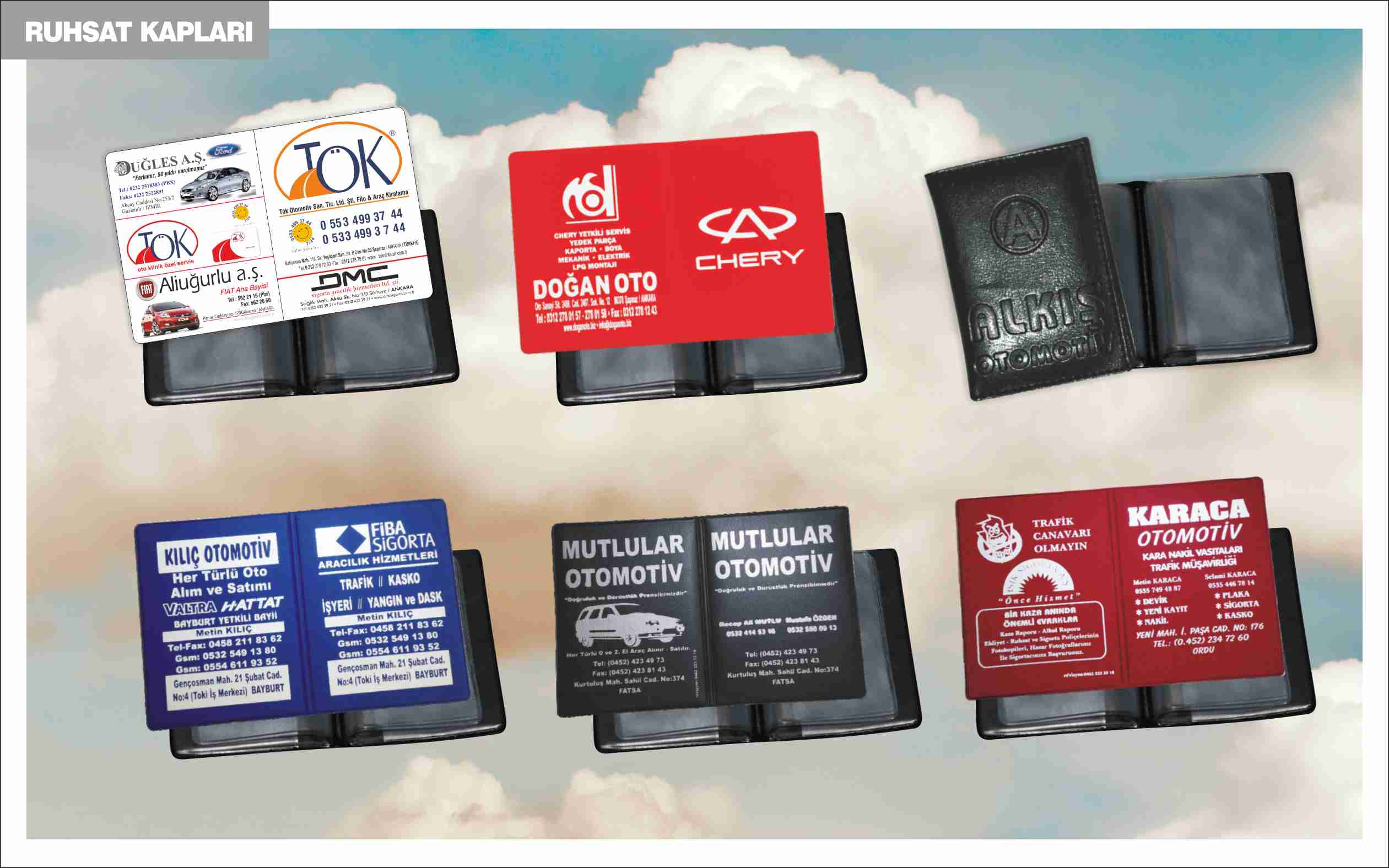araç ruhsat kabı 