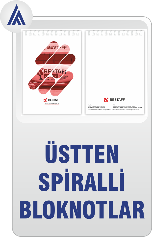 üstten spiralli defter
